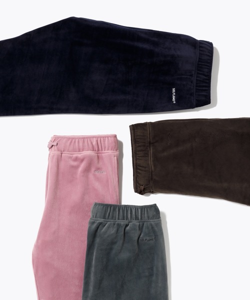 BAKUNE ベロア ロングパンツ（ルームウェア/パジャマ）｜TENTIAL
