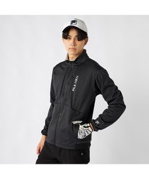 FILA（フィラ）の「FILA GOLF フィラゴルフ ゴルフウェア  ワンポイント ロゴ ストレッチ 保温 防風 キルトボンディングブルゾン（ブルゾン）」