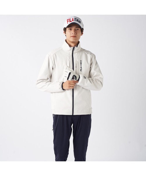 FILA GOLF フィラゴルフ ゴルフウェアワンポイント ロゴ ストレッチ