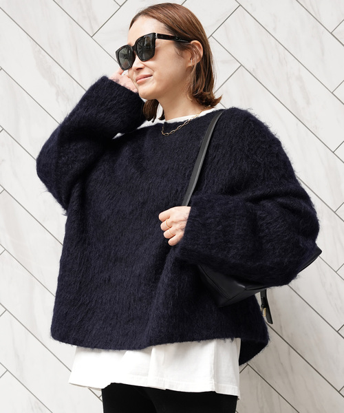 セール】PORTMIX クルーネック プルオーバー（ニット/セーター