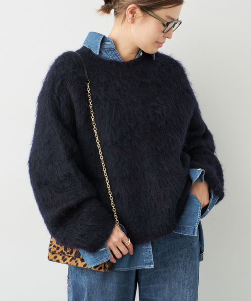 セール】PORTMIX クルーネック プルオーバー（ニット/セーター