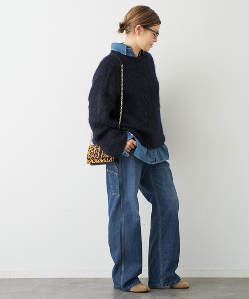 セール】PORTMIX クルーネック プルオーバー（ニット/セーター