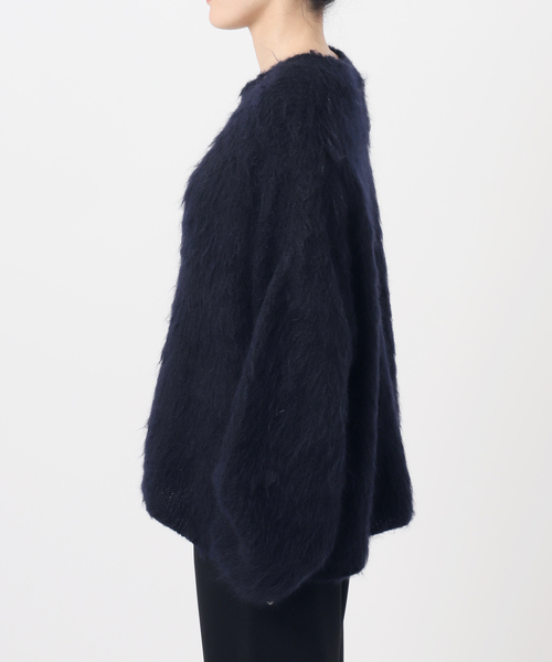 Deuxieme Classe（ドゥーズィエムクラス）の「PORTMIX クルーネック プルオーバー（ニット/セーター・レディース・ネイビー・FREE）」の13枚目の写真