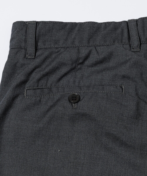 FREAK'S STORE(フリークスストア)の「Washed 100% Wool ワイドシルエット スラックスパンツ(スラックス・メンズ・ブラック/グレー・MEDIUM/LARGE)」の16枚目の写真