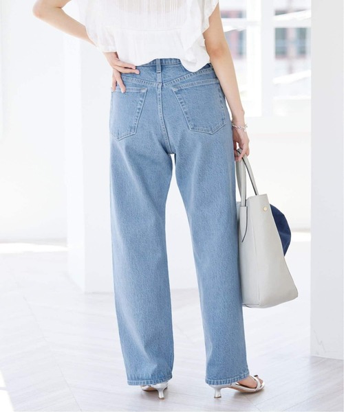 4サイズ展開/追加7》LE DENIM ストレートデニムパンツ（デニム