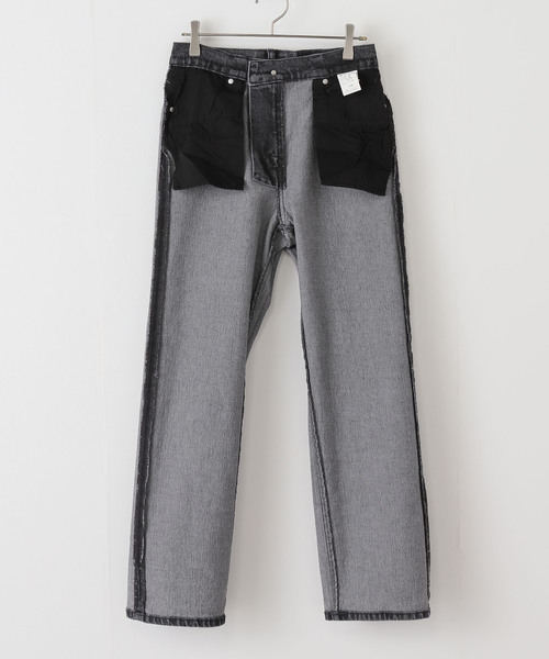 4サイズ展開/追加7》LE DENIM ストレートデニムパンツ（デニム