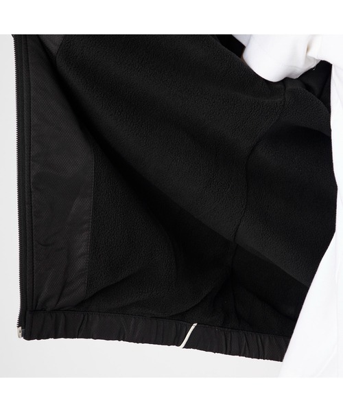 Kappa(カッパ)の「Kappa カッパ 軽量 裏フリース ポリエステルリップ ウィンドブレーカー ジャケット(ブルゾン・レディース・ブラック/ネイビー・M/L/LL)」の13枚目の写真