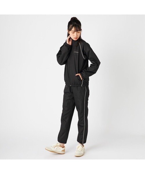 Kappa カッパ 軽量 裏フリース ポリエステルリップ ウィンドブレーカー