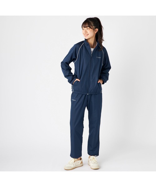 Kappa(カッパ)の「Kappa カッパ 軽量 裏フリース ポリエステルリップ ウィンドブレーカー ジャケット(ブルゾン・レディース・ブラック/ネイビー・M/L/LL)」の18枚目の写真