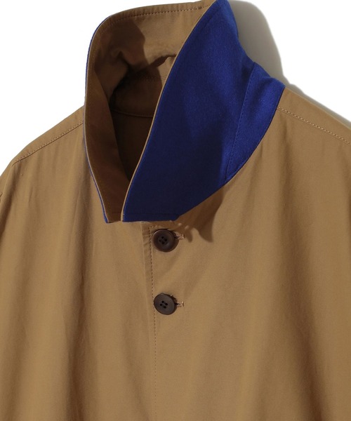UNDERCOVER(アンダーカバー)の「【UNDERCOVER/アンダーカバー】UP2E4302 Coat(ステンカラーコート・メンズ・ベージュ・3/4)」の6枚目の写真