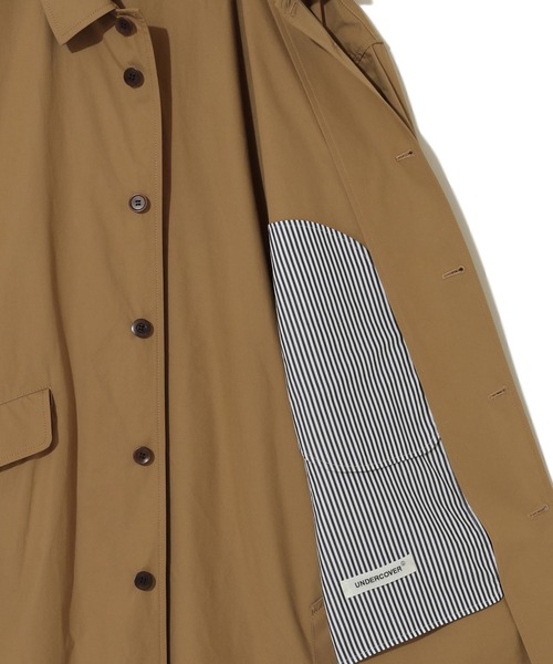 UNDERCOVER(アンダーカバー)の「【UNDERCOVER/アンダーカバー】UP2E4302 Coat(ステンカラーコート・メンズ・ベージュ・3/4)」の7枚目の写真