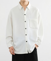 aimoha（アイモハ）の「ジェガードニットシャツジャケット/Jegard knit shirt jacket（その他アウター）」