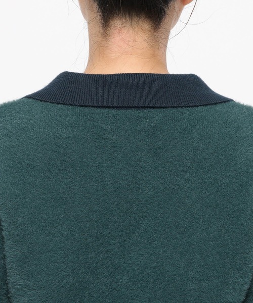 セール】シャギーポロニットプルオーバー(HARE)（ニット/セーター