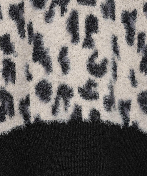 セール】シャギーポロニットプルオーバー(HARE)（ニット/セーター