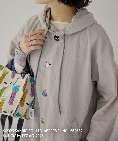 はぴだんぶい×PEZ(ペッツ)×ear】コラボレインコート（その他アウター