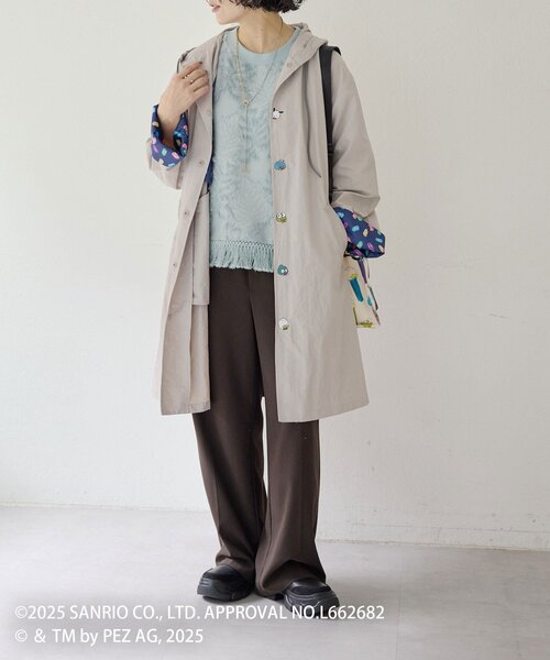 ペッツコート はぴだんぶい×PEZ(ペッツ)×ear】コラボレインコート（その他アウター