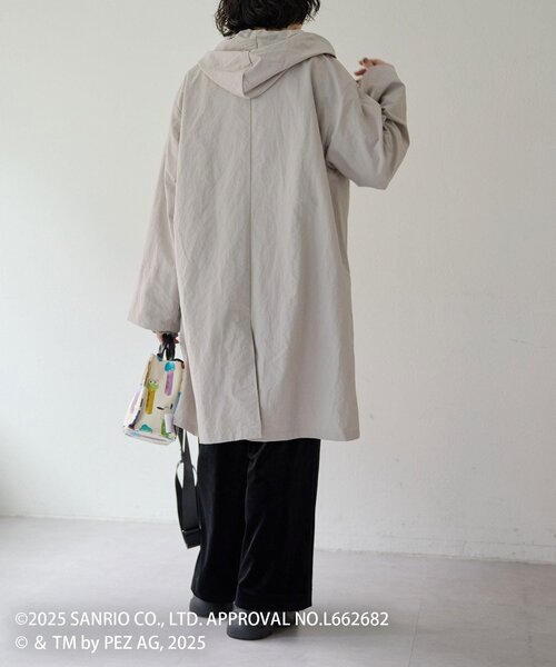はぴだんぶい×PEZ(ペッツ)×ear】コラボレインコート（その他アウター