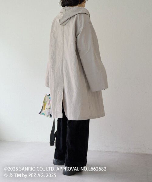 はぴだんぶい×PEZ(ペッツ)×ear】コラボレインコート（その他アウター