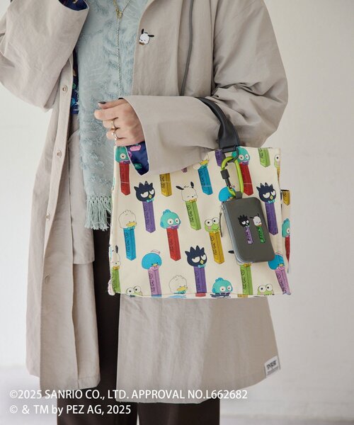 はぴだんぶい×PEZ(ペッツ)×ear】コラボレインコート（その他アウター