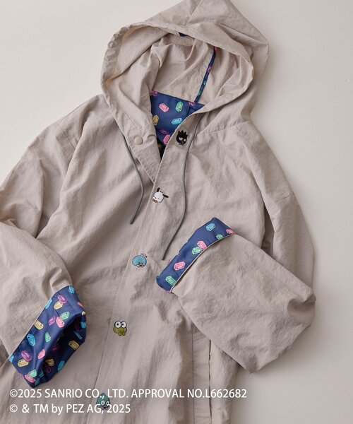 はぴだんぶい×PEZ(ペッツ)×ear】コラボレインコート（その他アウター