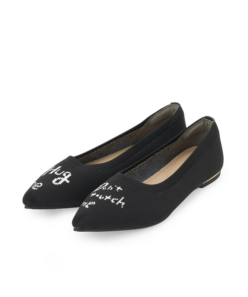 couture brooch(クチュールブローチ)の「ニットアソートパンプス(パンプス・レディース・ブラック/ブラック系5・35/45)」の6枚目の写真