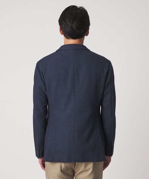 A DAY IN THE LIFE UNITED ARROWS(アデイインザライフユナイテッドアローズ)の「ニットライク ワッフル 2ボタンジャケット<A DAY IN THE LIFE>(テーラードジャケット・メンズ・ネイビー/ダークグレー・L/M/S/XL)」の11枚目の写真