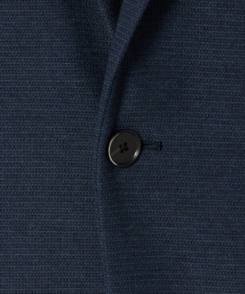 A DAY IN THE LIFE UNITED ARROWS(アデイインザライフユナイテッドアローズ)の「ニットライク ワッフル 2ボタンジャケット<A DAY IN THE LIFE>(テーラードジャケット・メンズ・ネイビー/ダークグレー・L/M/S/XL)」の17枚目の写真