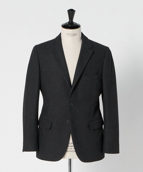 A DAY IN THE LIFE UNITED ARROWS(アデイインザライフユナイテッドアローズ)の「ニットライク ワッフル 2ボタンジャケット<A DAY IN THE LIFE>(テーラードジャケット・メンズ・ネイビー/ダークグレー・L/M/S/XL)」の20枚目の写真