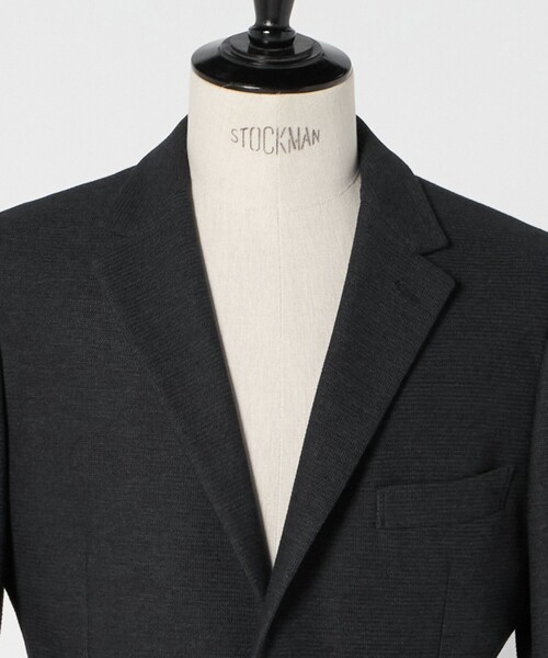 A DAY IN THE LIFE UNITED ARROWS(アデイインザライフユナイテッドアローズ)の「ニットライク ワッフル 2ボタンジャケット<A DAY IN THE LIFE>(テーラードジャケット・メンズ・ネイビー/ダークグレー・L/M/S/XL)」の22枚目の写真
