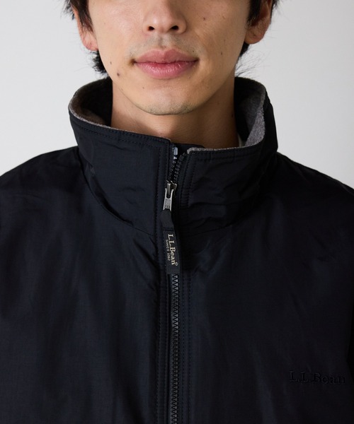 L.L.Bean（エルエルビーン）の「L.L.Bean/エル・エル・ビーン ナイロンブルゾン フリース裏地（ブルゾン・メンズ・ブラック・M/L/XL）」の21枚目の写真