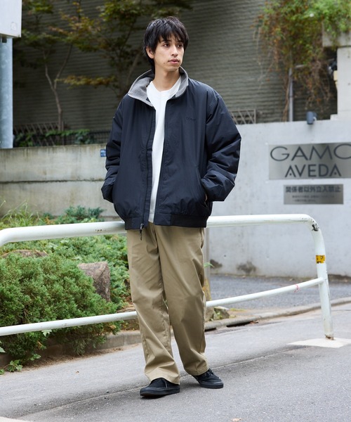 L.L.Bean（エルエルビーン）の「L.L.Bean/エル・エル・ビーン ナイロンブルゾン フリース裏地（ブルゾン・メンズ・ブラック・M/L/XL）」の2枚目の写真