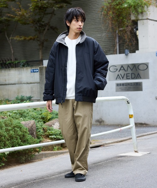 L.L.Bean（エルエルビーン）の「L.L.Bean/エル・エル・ビーン ナイロンブルゾン フリース裏地（ブルゾン・メンズ・ブラック・M/L/XL）」の8枚目の写真