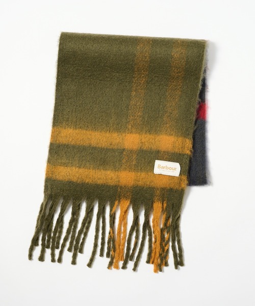 Barbour(バブアー)の「【Barbour】barbour isla tartan boucle scarf 217cm*39cm / LSC0293(マフラー・メンズ・その他1/その他2/その他3・FREE)」の3枚目の写真