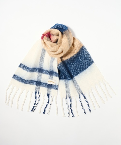 Barbour(バブアー)の「【Barbour】barbour isla tartan boucle scarf 217cm*39cm / LSC0293(マフラー・メンズ・その他1/その他2/その他3・FREE)」の9枚目の写真