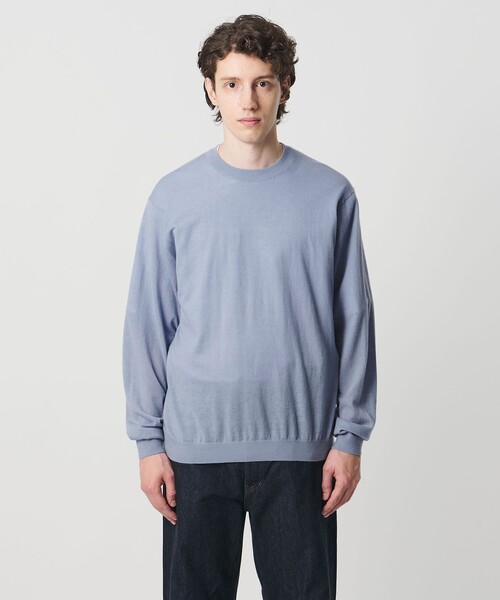 カシミヤ ハイゲージ クルーネックニット（ニット/セーター）｜UNITED