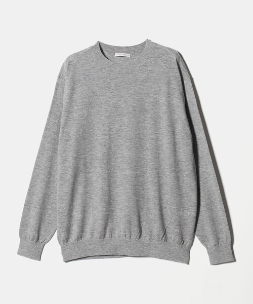 カシミヤ ハイゲージ クルーネックニット（ニット/セーター）｜UNITED