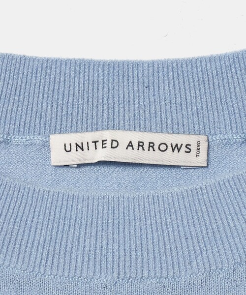 UNITED ARROWS（ユナイテッドアローズ）の「カシミヤ ハイゲージ クルーネックニット（ニット/セーター・メンズ・グレー系/ライトブルー/レッド・XL/L/M/S）」の15枚目の写真