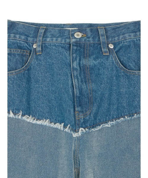 FLOCKY SWITCHING DENIM PANTS（デニムパンツ）｜Ameri（アメリ）の