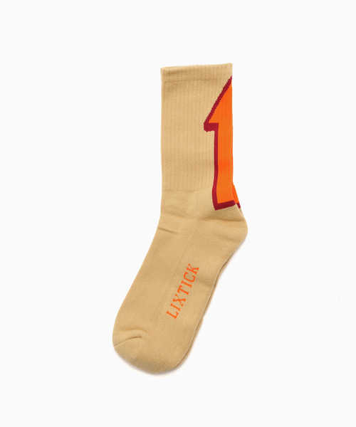 LIXTICK(リックスティック)の「LIXTICK/リックスティック ARROW SOCKS 3P(ソックス/靴下・メンズ・ベージュ・FREE)」の2枚目の写真