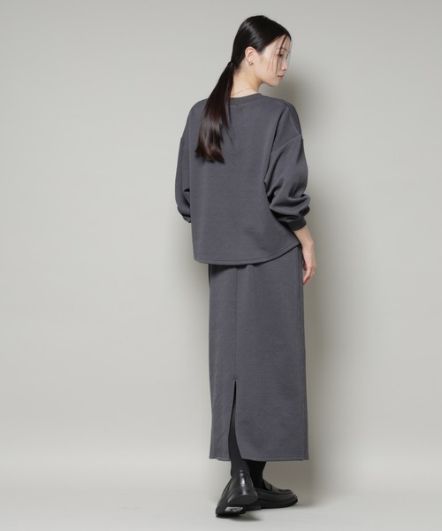 ジャガードカット セットアップ（ワンピース）｜NANO universe（ナノ