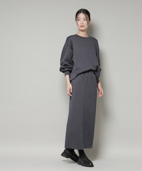 セール】ジャガードカット セットアップ（ワンピース）｜NANO universe