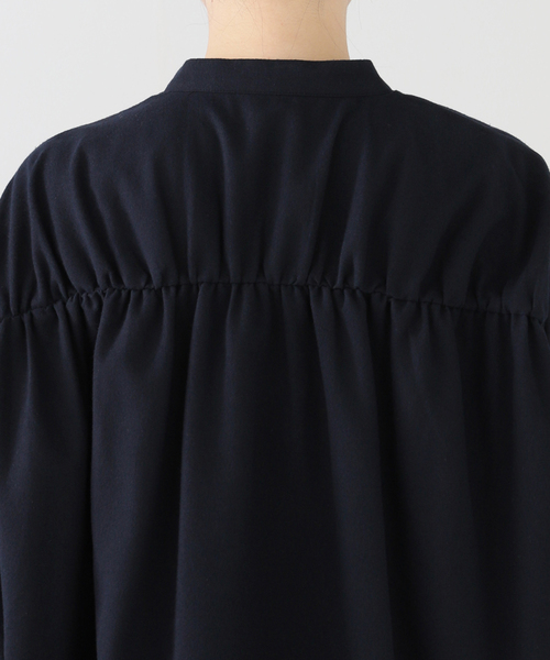 JOURNAL STANDARD relume(ジャーナルスタンダード レリューム)の「《追加2》カルゼドロストシャツ(シャツ/ブラウス・レディース・ネイビー/グレー/ブラウン・FREE)」の10枚目の写真