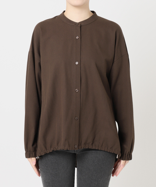 JOURNAL STANDARD relume(ジャーナルスタンダード レリューム)の「《追加2》カルゼドロストシャツ(シャツ/ブラウス・レディース・ネイビー/グレー/ブラウン・FREE)」の21枚目の写真