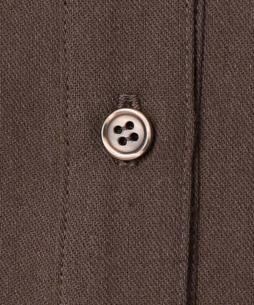 JOURNAL STANDARD relume(ジャーナルスタンダード レリューム)の「《追加2》カルゼドロストシャツ(シャツ/ブラウス・レディース・ネイビー/グレー/ブラウン・FREE)」の22枚目の写真