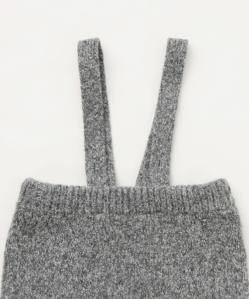 petit main（プティマイン）の「サスつきニットパンツセット（その他ベビーウェア・キッズ・チャコール/ベージュ・80ｃｍ/70cm）」の12枚目の写真