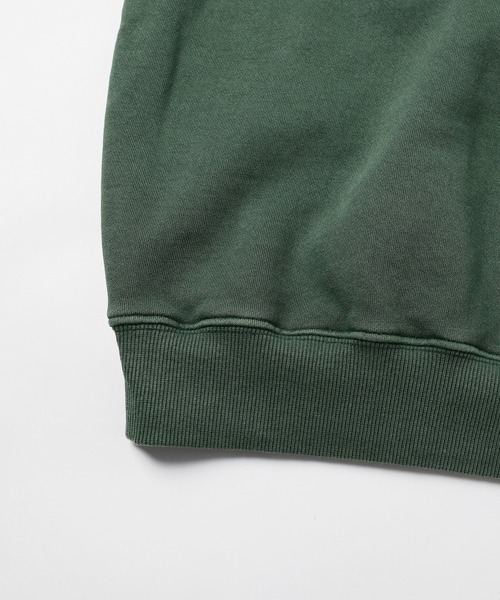 THRASHER（スラッシャー）の「THRASHER×MSG 別注 ヴィンテージ加工スウェットプルオーバー【UNISEX】（スウェット・メンズ・グリーン/ブラック系1/ネイビー/ブラック・M/L/XL/S）」の15枚目の写真