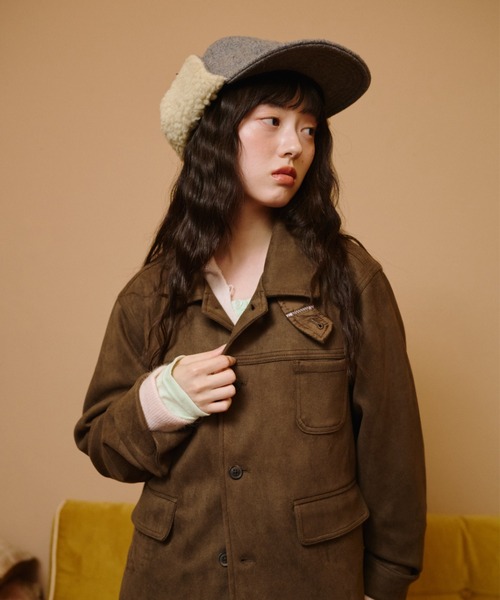 common gull products 秋の残り香なスエードジャケット 秋の残り香なスエードジャケット（カバーオール）｜common gull