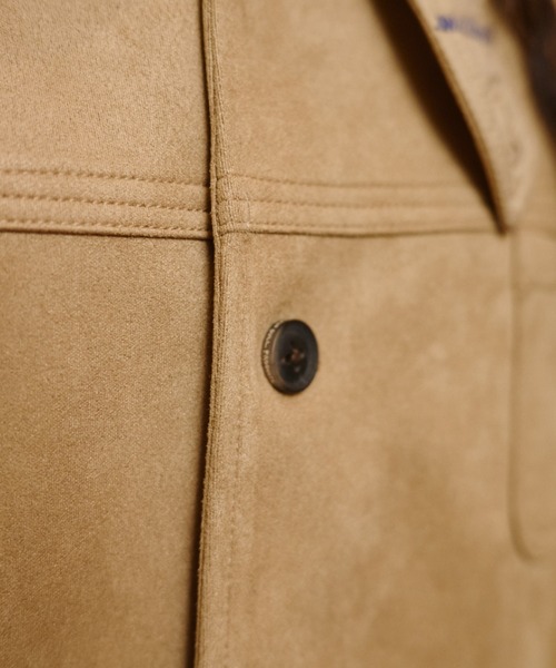 秋の残り香なスエードジャケット（カバーオール）｜common gull