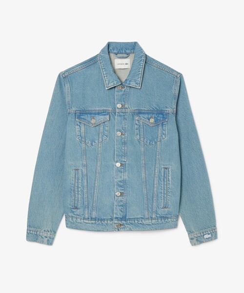 LACOSTE（ラコステ）の「バックワニロゴデニムジャケット（デニムジャケット・メンズ・ブルー・48/46/52/50）」の4枚目の写真