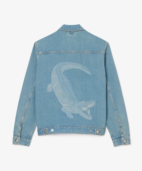 LACOSTE（ラコステ）の「バックワニロゴデニムジャケット（デニムジャケット・メンズ・ブルー・48/46/52/50）」の5枚目の写真